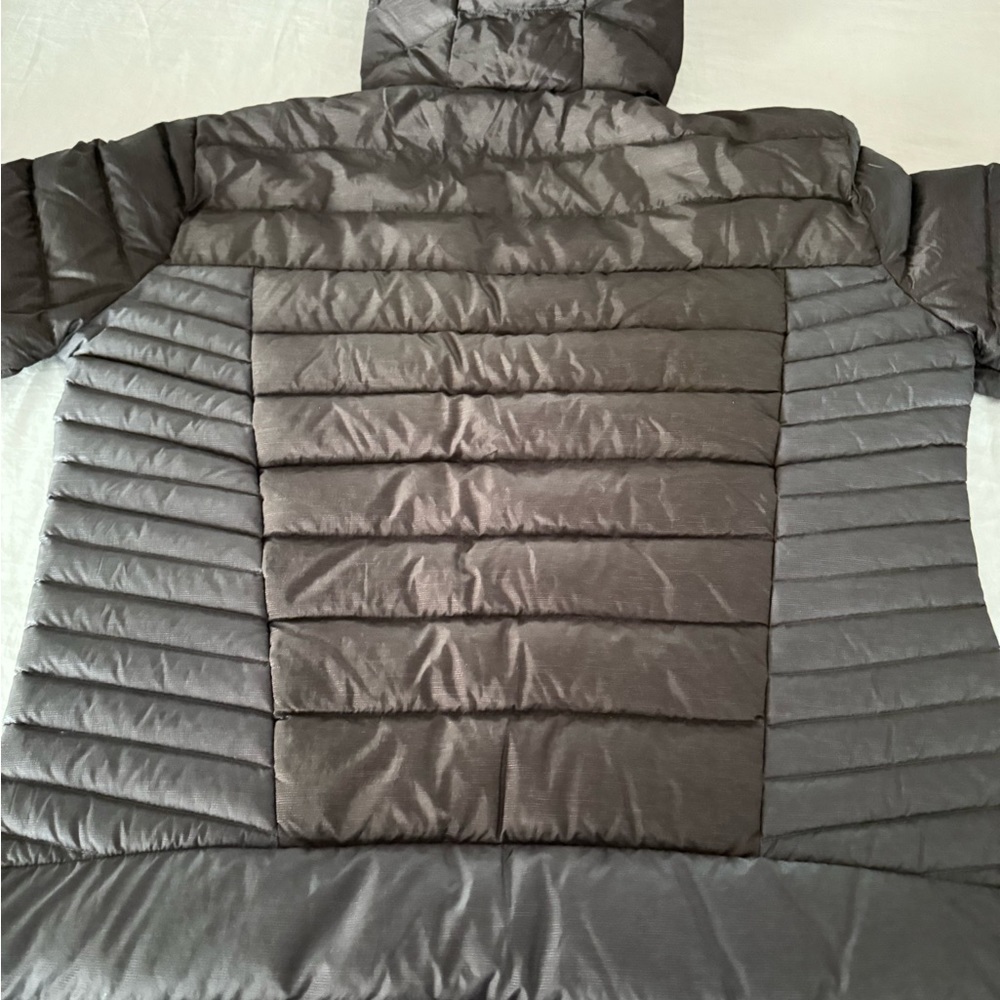 Under Armour Men's ISO Down Hooded Jacket Blue Puffer UA Pertex Size